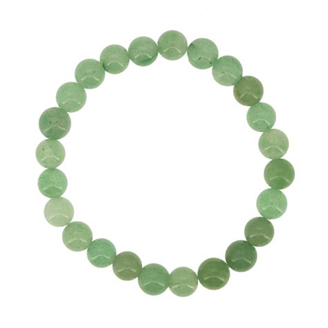 Collection de bijoux en Aventurine verte : bracelet, collier et bague.