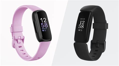 Présentation des différentes couleurs du Fitbit Inspire 2