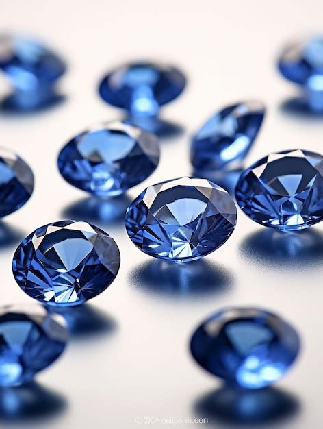 Collage de photos des saphirs célèbres mentionnés.