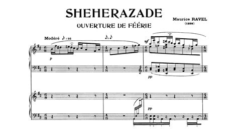 partition de Shéhérazade