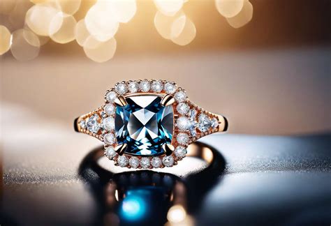 Une élégante bague de haute joaillerie BAUNAT avec un diamant central