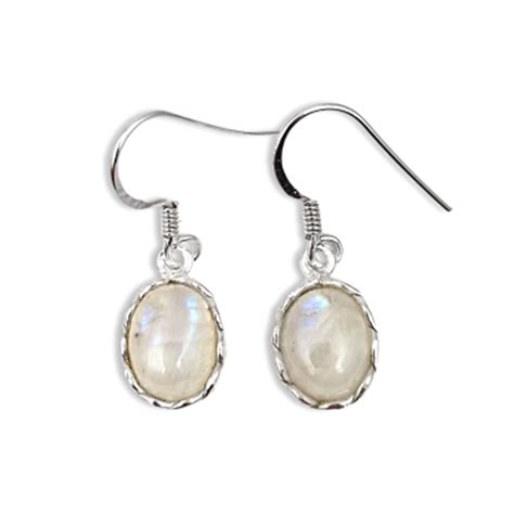 Collection de boucles d'oreilles en pierre de lune