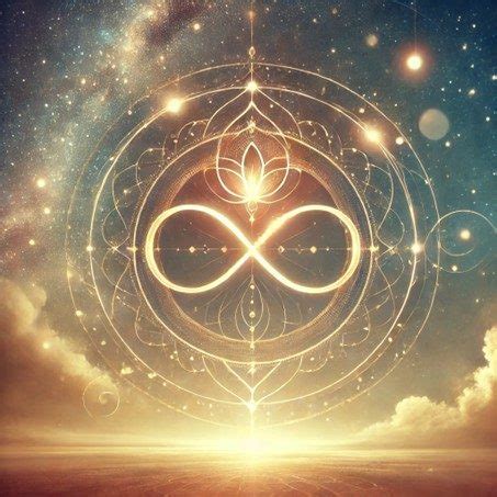 Infographie expliquant la symbolique du signe infini dans différentes cultures.
