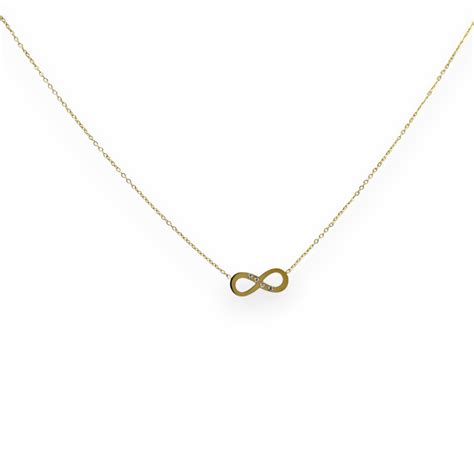 Galerie photo présentant divers modèles de bracelets et colliers avec le symbole infini, personnalisables.