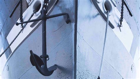 Schéma symbolique de l'ancre marine représentant la stabilité et la connexion