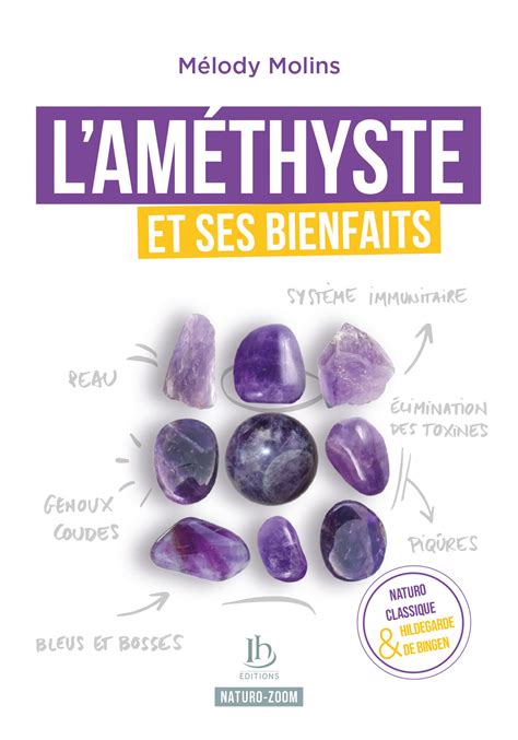 Tableau comparatif des bienfaits de l'améthyste sur les plans physique, émotionnel et mental