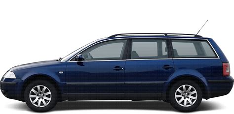 Vue latérale du Volkswagen Passat B5