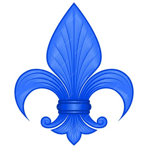 Représentation héraldique de la fleur de lys