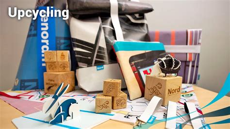 Schéma illustrant le concept d'upcycling pour créer des bijoux à partir de chambres à air de vélo.