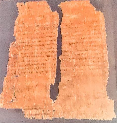 Papyrus dit de Cléopâtre, daté de février 33 avant J.-C., montrant l'intégration des Romains dans l'économie égyptienne.