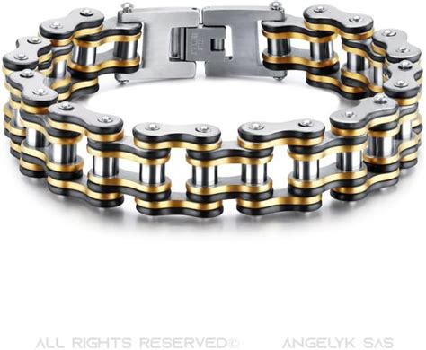 Collection de bijoux Bobijoo : bracelets chaîne moto, pendentifs croix