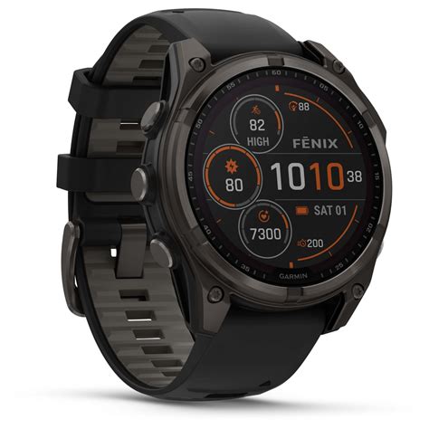 Schéma des fonctionnalités intégrées dans certains bracelets Garmin Fenix 6 : capteur cardiaque, GPS